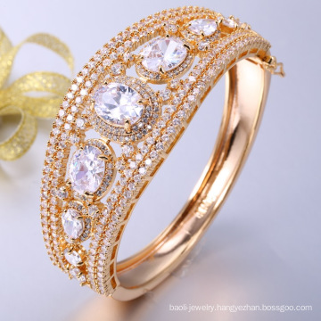 Custom designed jewelry 18k gold fashion bangle accessories